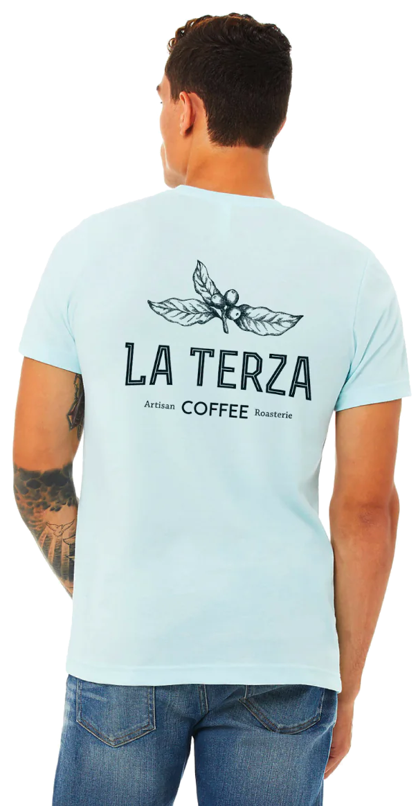 Light Blue Heather La Terza "Leaf" T-Shirt