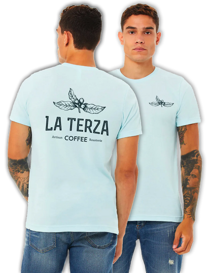 Light Blue Heather La Terza "Leaf" T-Shirt